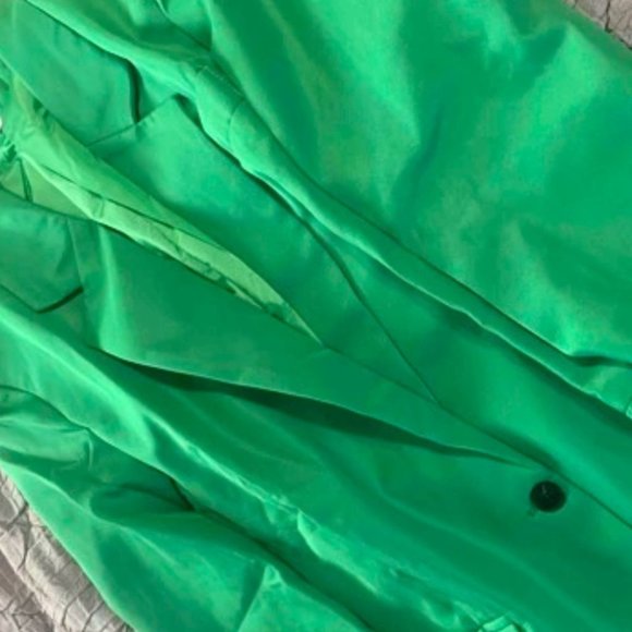 GREEN single button Blazer Jacket - Picture 12 of 12